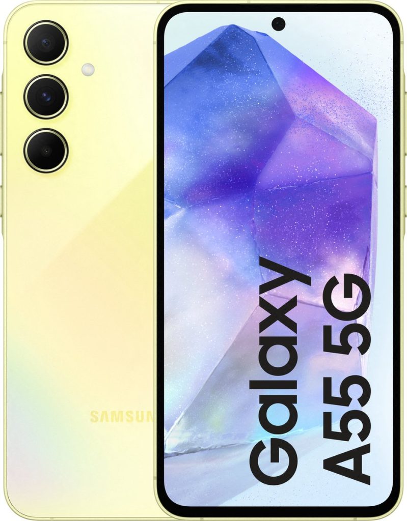 Samsung Galaxy A55 5G- 128GB – Awesome Lemon