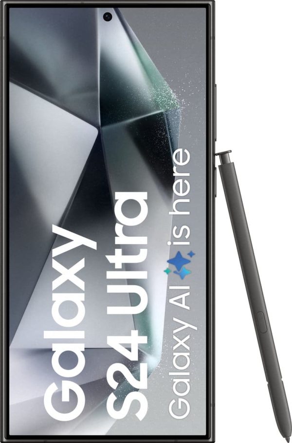 Samsung Galaxy S24 Ultra 5G - 1TB - Titanium Black – vooraanzicht