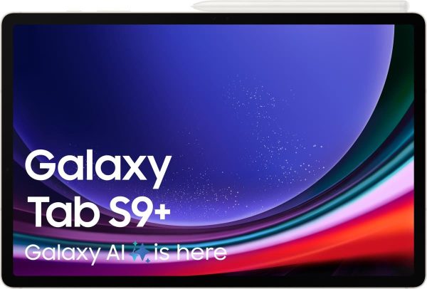 Samsung Galaxy Tab S9 Plus - WiFi - 512GB - Beige – vooraanzicht