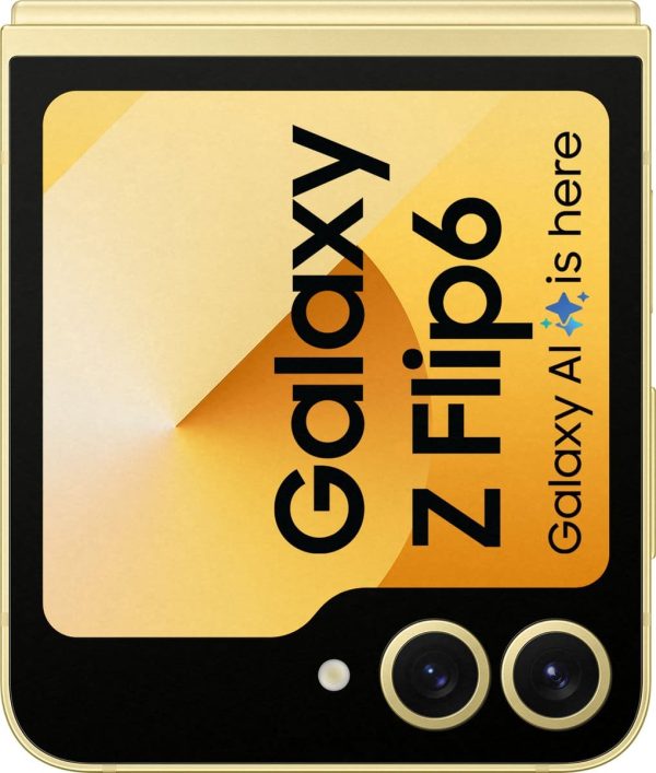Samsung Galaxy Z Flip6 - 256GB - Geel – vooraanzicht