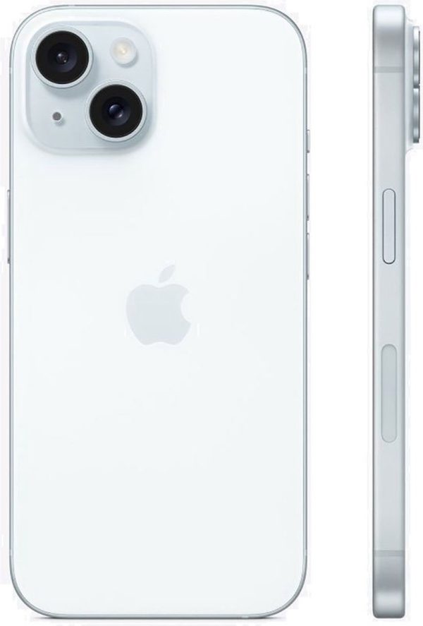 Apple iPhone 15 - 128GB - Blauw – achteraanzicht