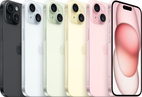 Apple iPhone 15 – 128GB – Geel