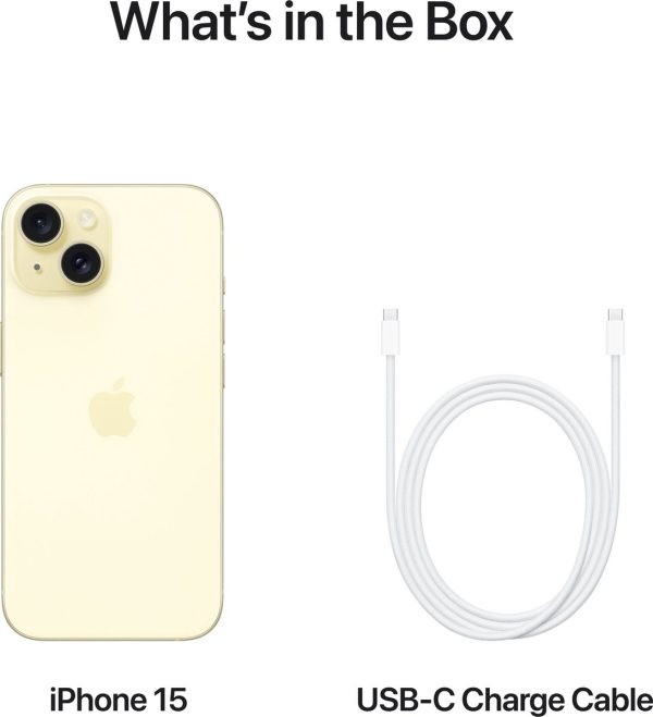 Apple iPhone 15 – 128GB – Geel