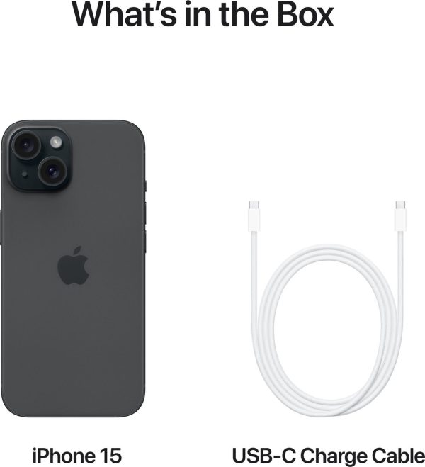 Apple iPhone 15 – 128GB – Zwart