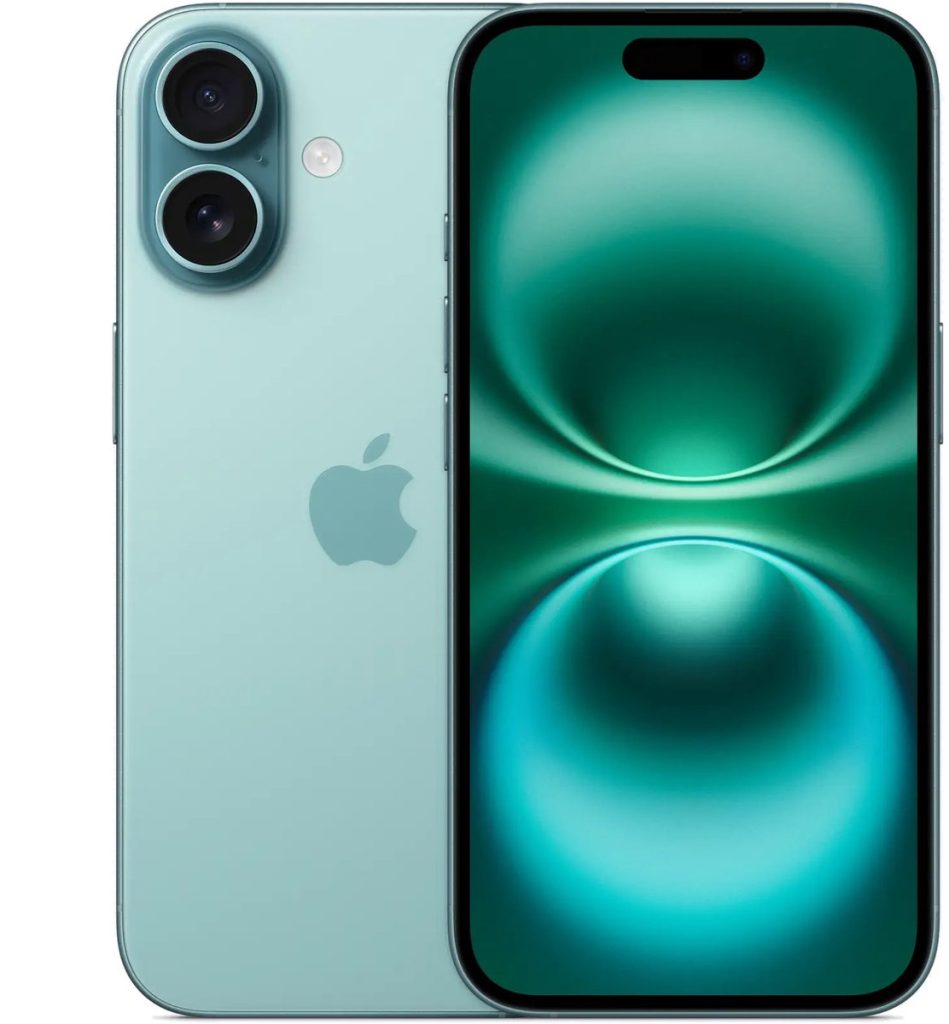 apple iphone 16 – 128gb – groen