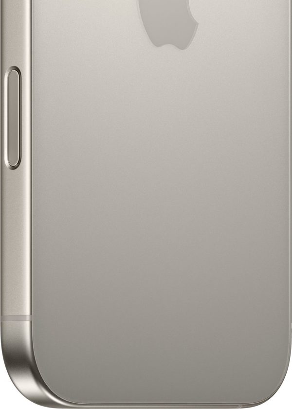 Apple iPhone 16 Pro - 256GB - Natural Titanium – achteraanzicht