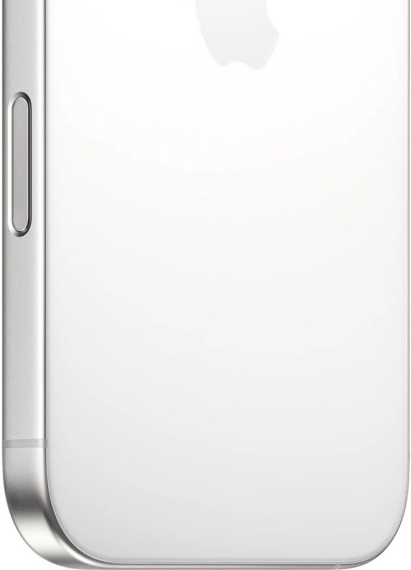 Apple iPhone 16 Pro - 512GB - Wit Titanium – achteraanzicht