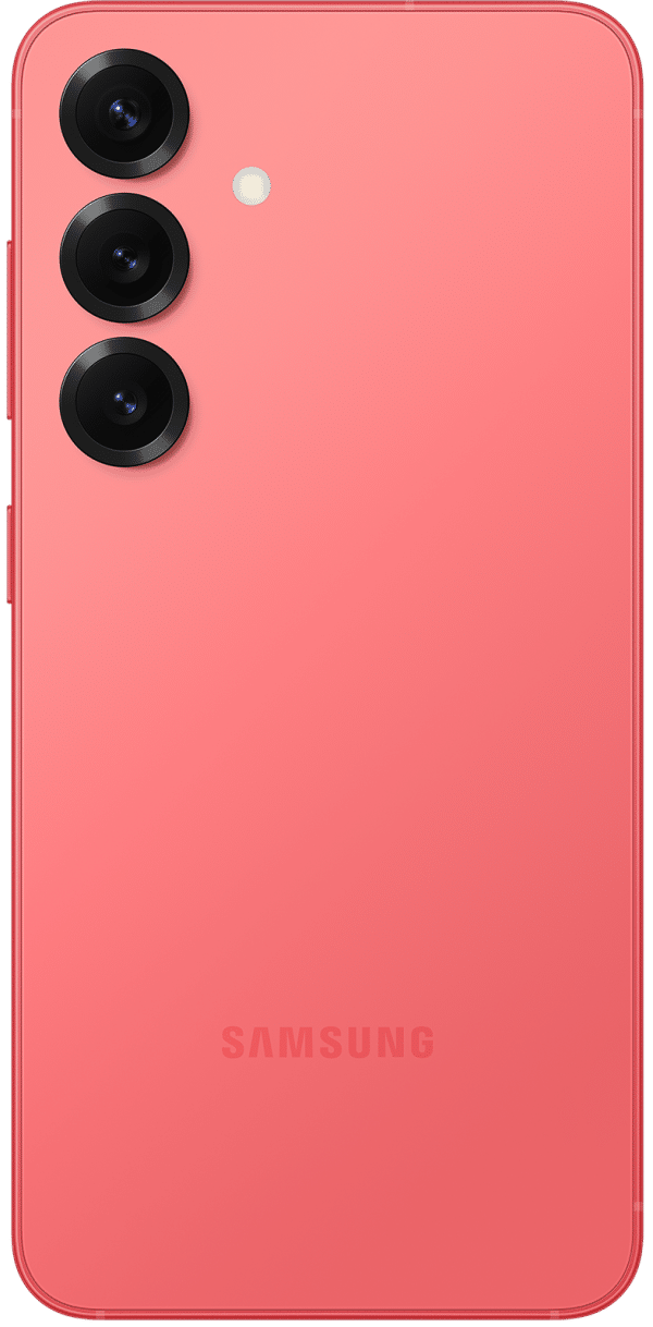 Samsung Galaxy S25 5G - 512GB - CoralRed – achteraanzicht