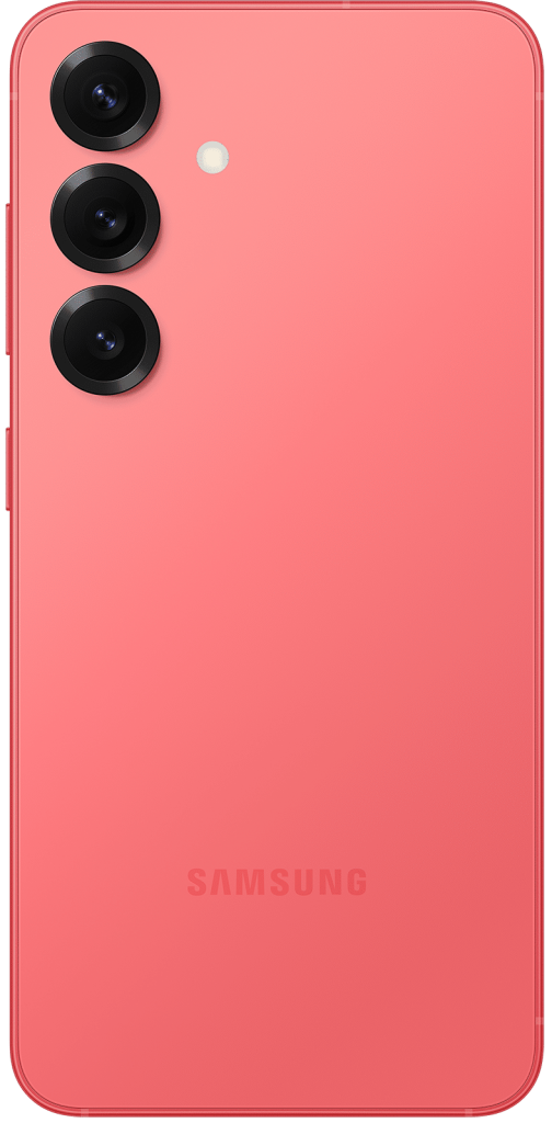 Samsung Galaxy S25 5G - 256GB - CoralRed – achteraanzicht