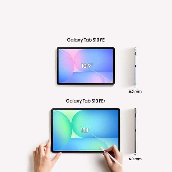 Samsung Galaxy Tab S10 FE Plus - Wifi - 128GB - Silver