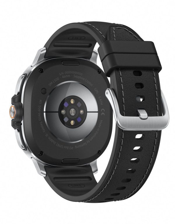 Samsung Galaxy Watch8 Classic – 46mm – LTE – Black – achteraanzicht
