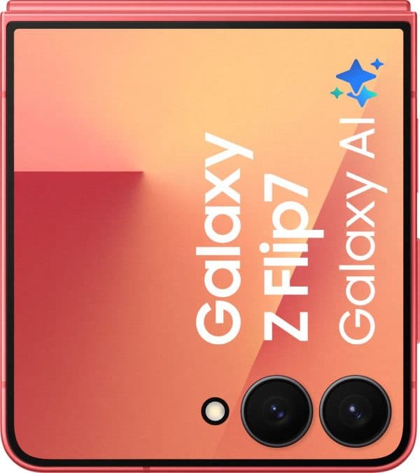 Samsung Galaxy Z Flip7 - 512GB - CoralRed – vooraanzicht