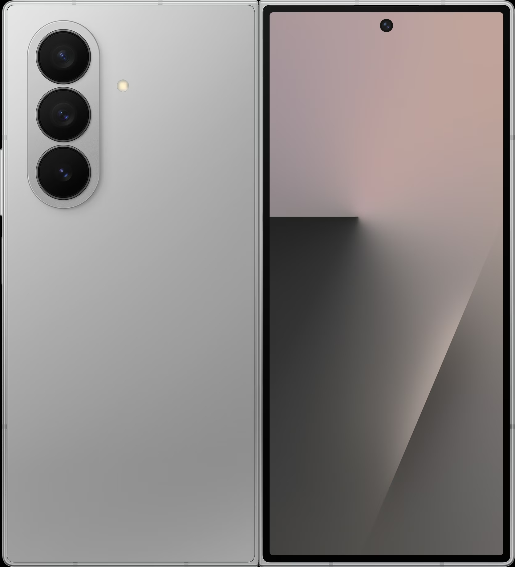 Samsung Galaxy Z Fold7 5G - 512GB - Blue Shadow – voor- en achteraanzicht