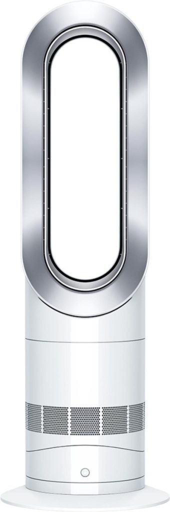 dyson am09 hot & cool – ventilator & verwarming – wit/zilver
