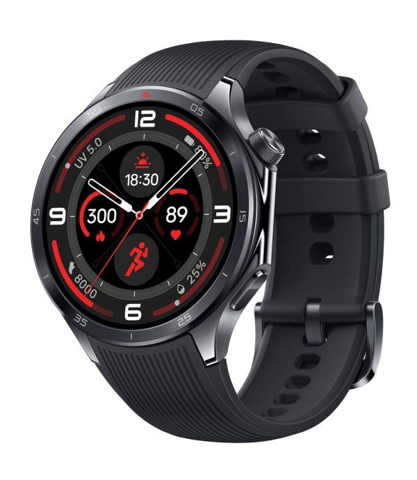 OnePlus Watch 3 - Obsidian Titanium – vooraanzicht