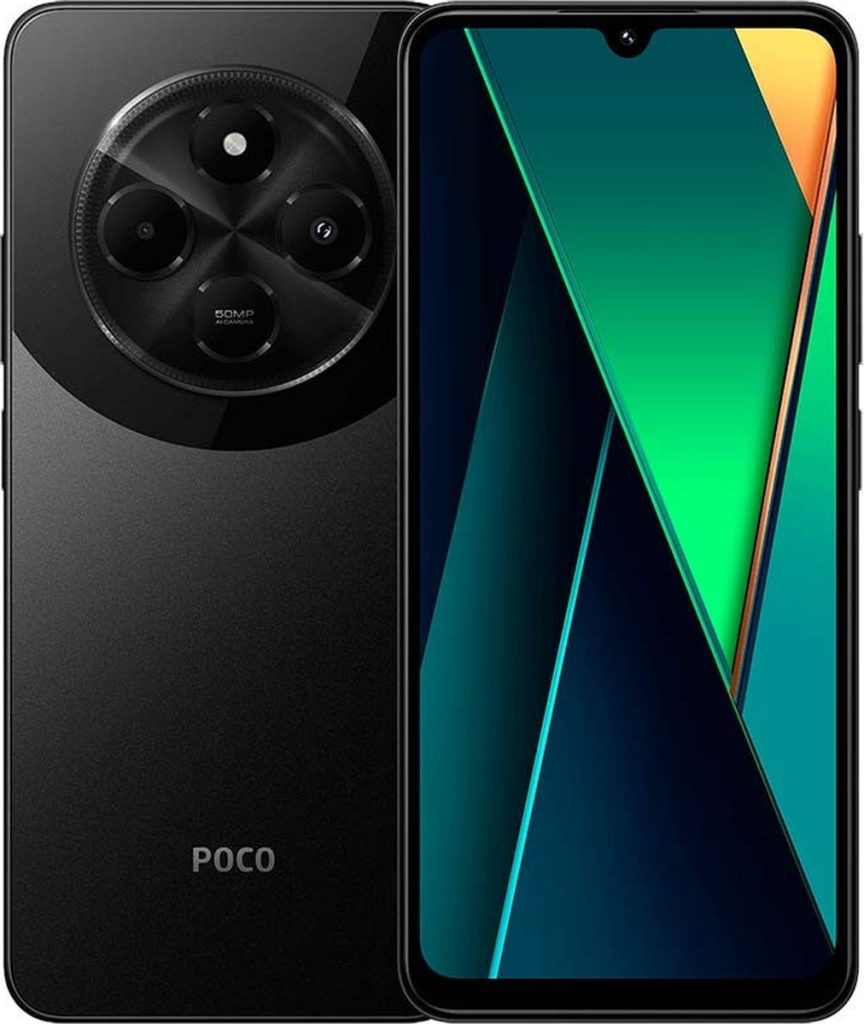 xiaomi poco c75 – 6gb/128gb – black