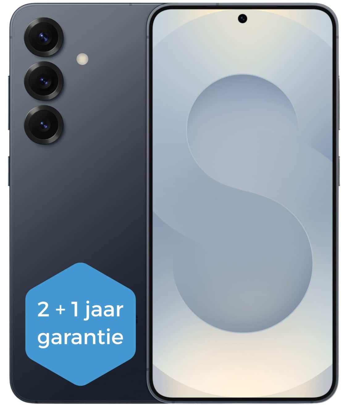 Samsung Galaxy S25 5G - 256GB - Icy Blue – voor- en achteraanzicht