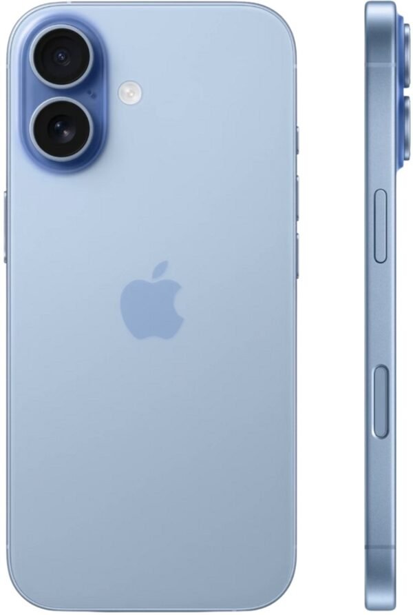 Apple iPhone 17 - 256GB - Mist Blue – achteraanzicht