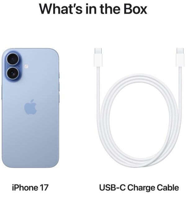 Apple iPhone 17 - 256GB - Mist Blue