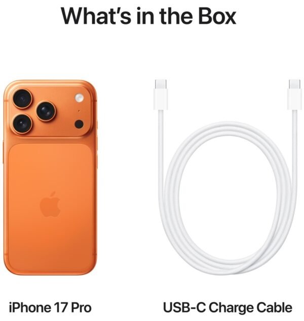 Apple iPhone 17 Pro - 256GB - Cosmic Orange