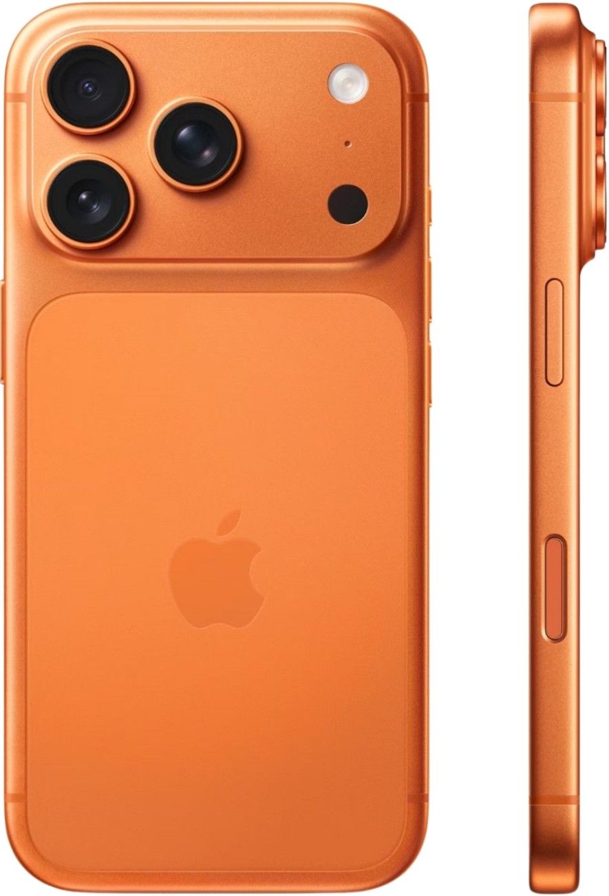 Apple iPhone 17 Pro Max - 512GB - Cosmic Orange – vooraanzicht