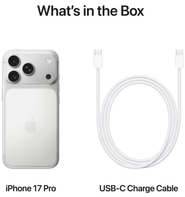 Apple iPhone 17 Pro - 256GB - Silver