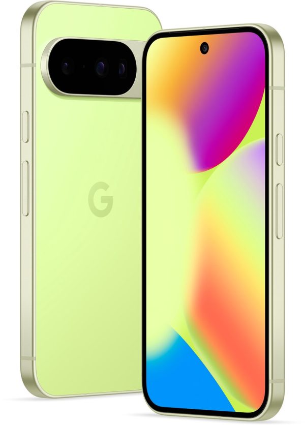 Google Pixel 10 - 12GB/128GB - Geel – voor- en achteraanzicht