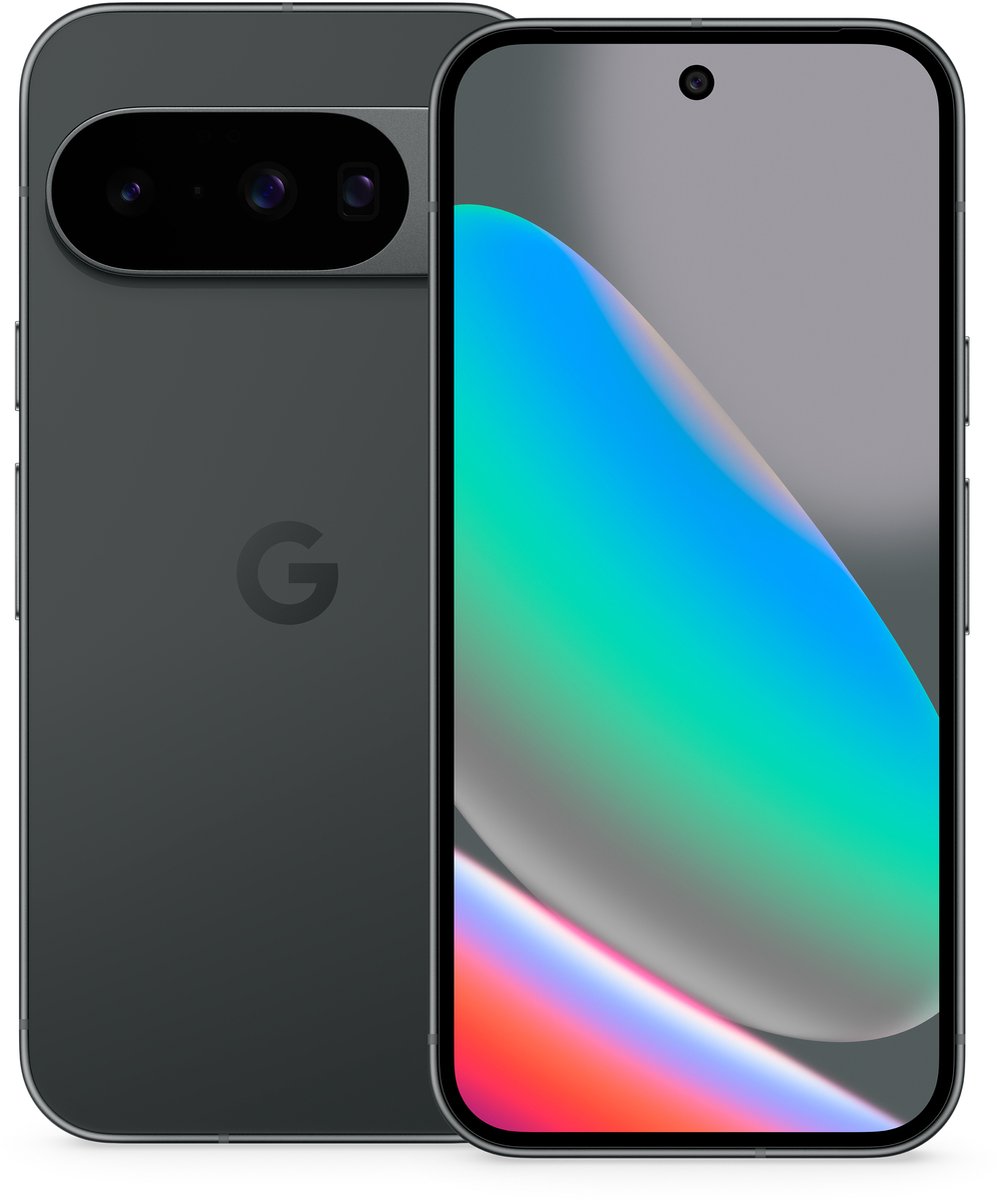 Google Pixel 10 - 12GB/128GB - Blauw – voor- en achteraanzicht