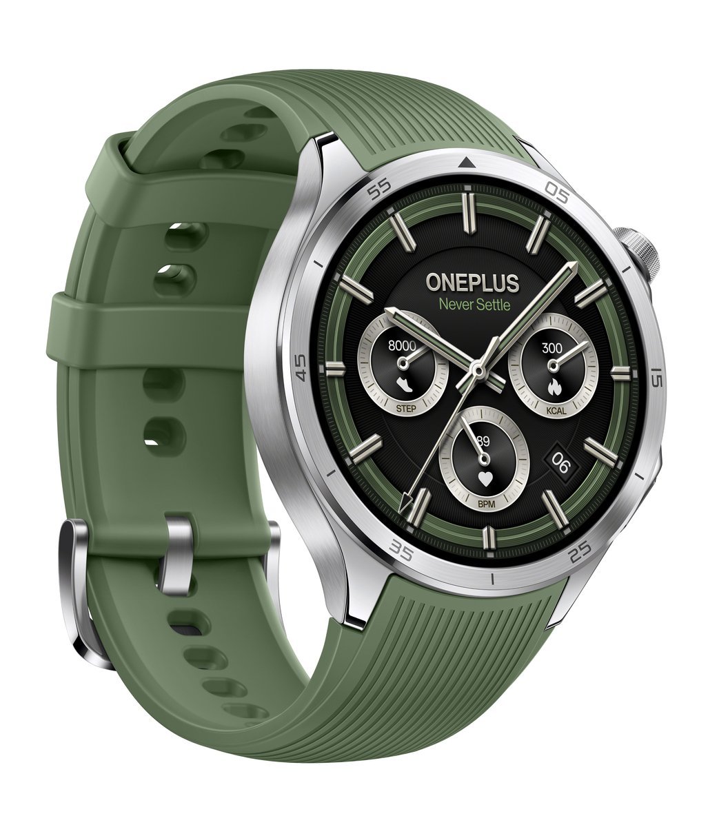 OnePlus Watch 3 - Emerald Titanium – vooraanzicht