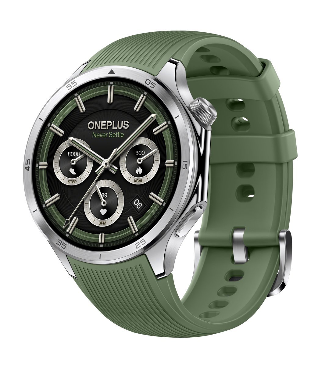 OnePlus Watch 3 - Emerald Titanium – vooraanzicht