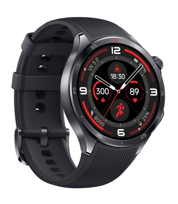 OnePlus Watch 3 - Obsidian Titanium – vooraanzicht