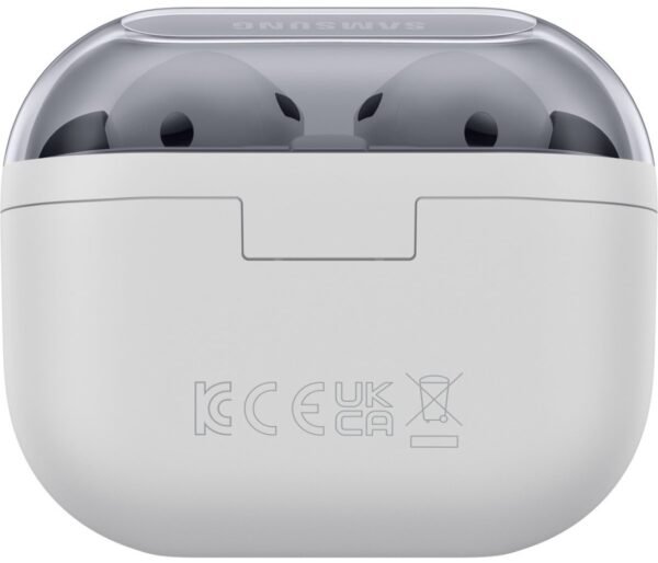 Samsung Galaxy Buds3 FE - Grijs – achteraanzicht
