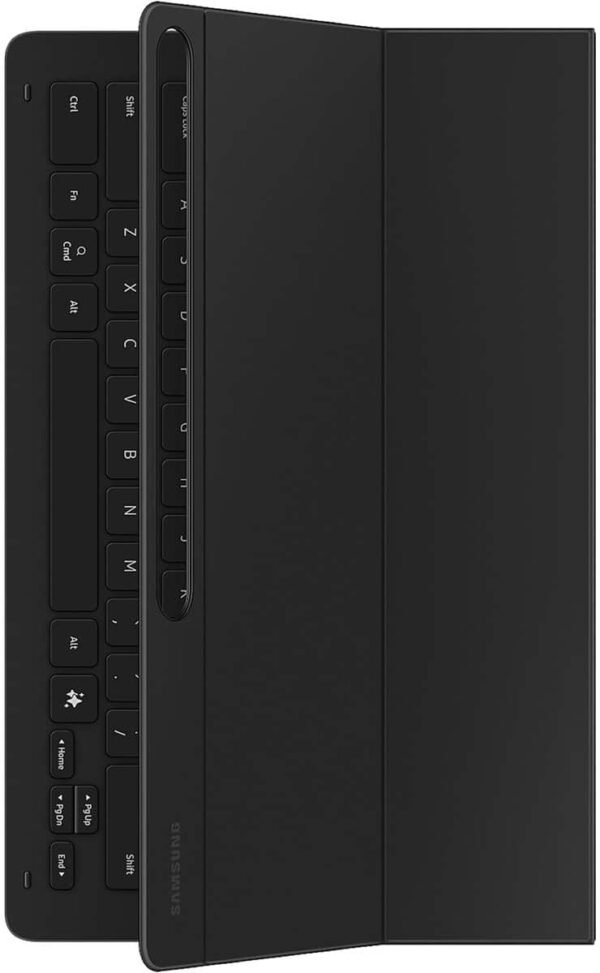 Samsung Galaxy Tab S10 FE+ BookCover Keyboard – AI – Zwart – zijaanzicht