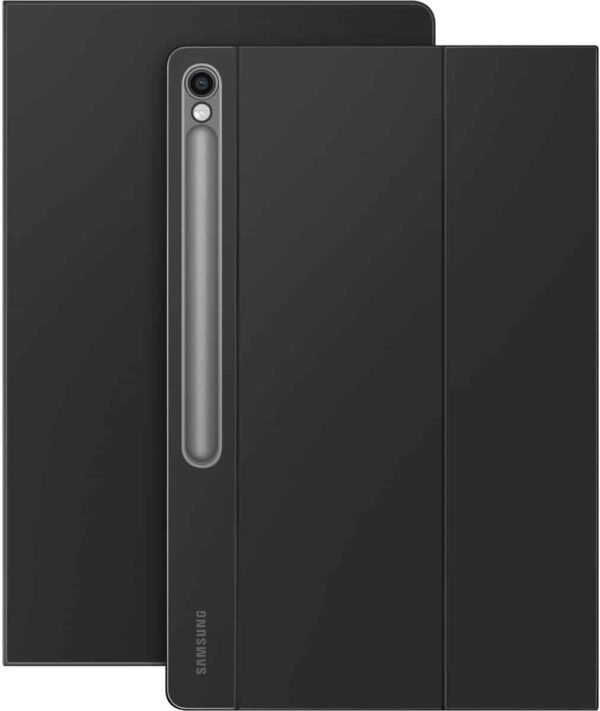 Samsung Galaxy Tab S10 FE+ BookCover Keyboard – AI – Zwart – voor- en achteraanzicht