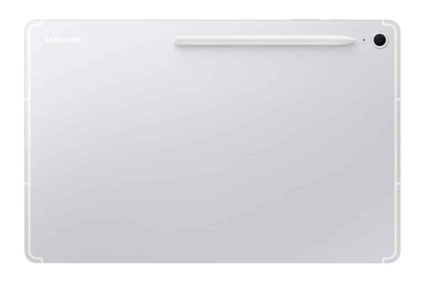 Samsung Galaxy Tab S10 FE Plus - Wifi - 128GB - Silver – achteraanzicht