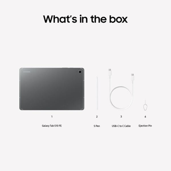 Samsung Galaxy Tab S10 FE - Wifi - 256GB - Gray