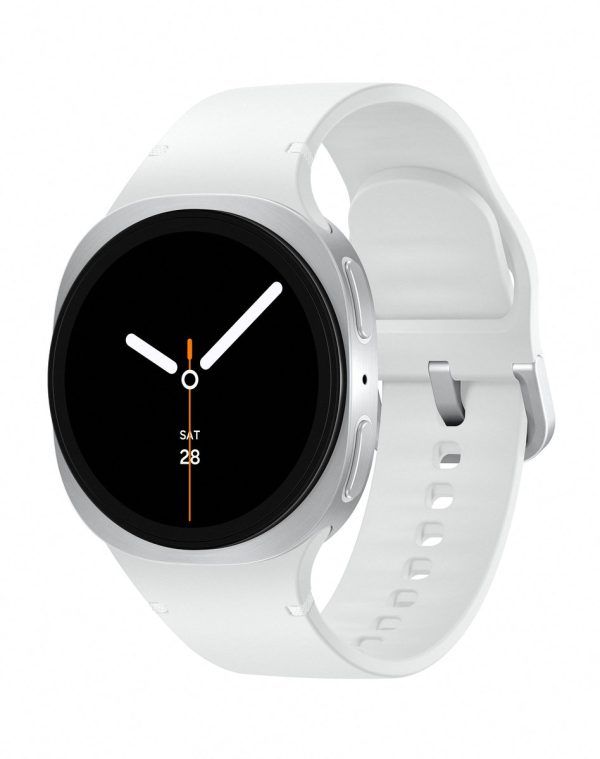 Samsung Galaxy Watch8 - smartwatch - 44mm - Silver – vooraanzicht