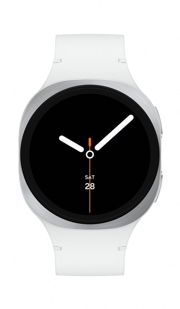 Samsung Galaxy Watch8 - smartwatch - 44mm - Silver – vooraanzicht