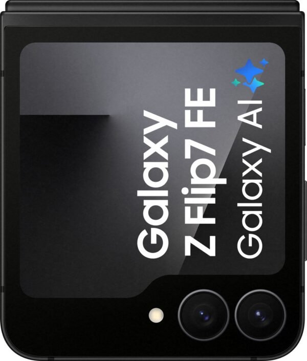 Samsung Galaxy Z Flip7 FE 5G – 256GB – Zwart – vooraanzicht