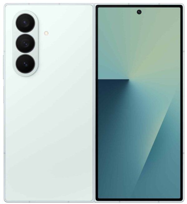 Samsung Galaxy Z Fold7 5G – 256GB – Mint – voor- en achteraanzicht