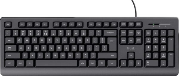 Trust Taro – Bedraad Toetsenbord – QWERTY – Zwart