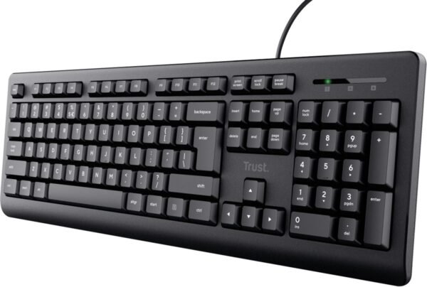 Trust Taro – Bedraad Toetsenbord – QWERTY – Zwart