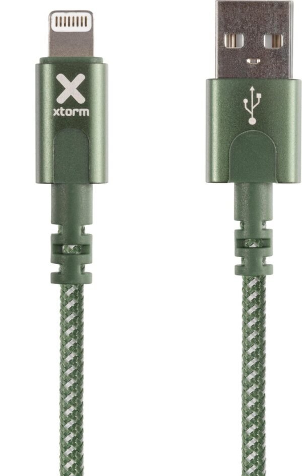 Xtorm USB naar Lightning Kabel – 1 meter – Groen