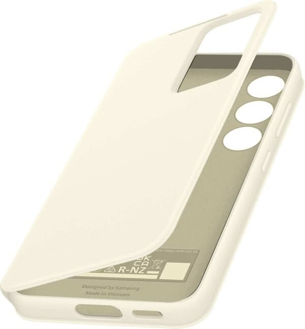 Samsung Smart View Cover - Samsung Galaxy S23 Plus - Cream