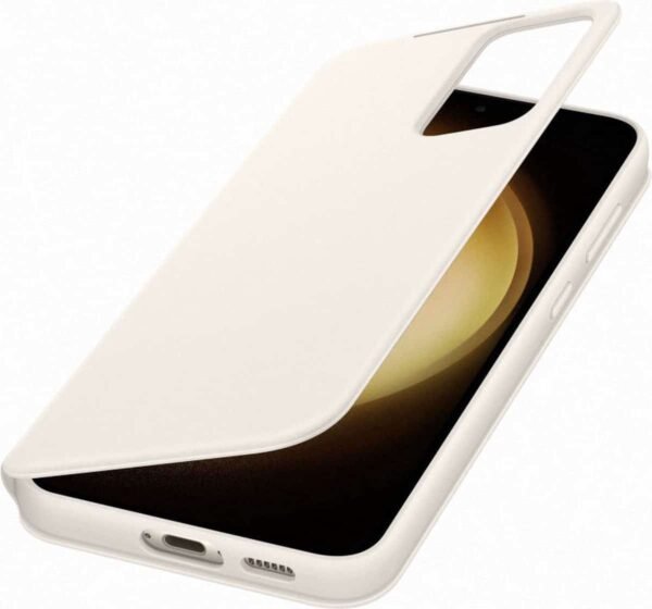 Samsung Smart View Cover - Samsung Galaxy S23 Plus - Cream