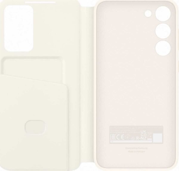 Samsung Smart View Cover - Samsung Galaxy S23 Plus - Cream