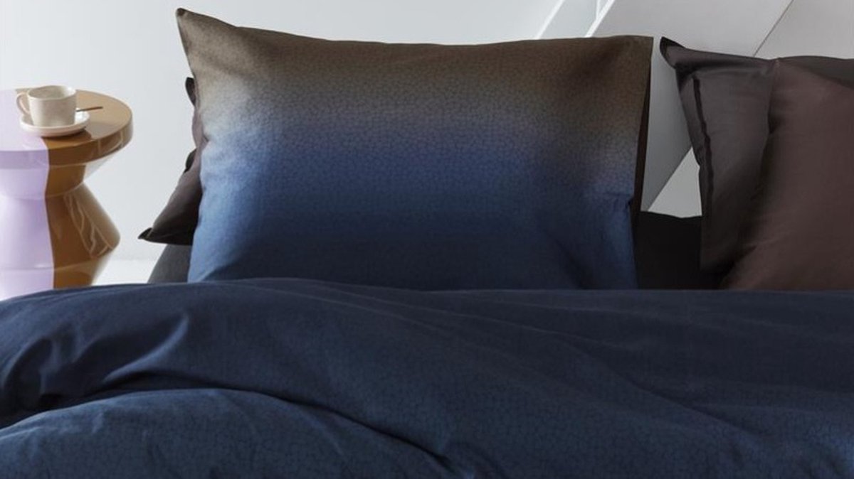 Beddinghouse Silence dekbedovertrek - Blauw - 240x200/220