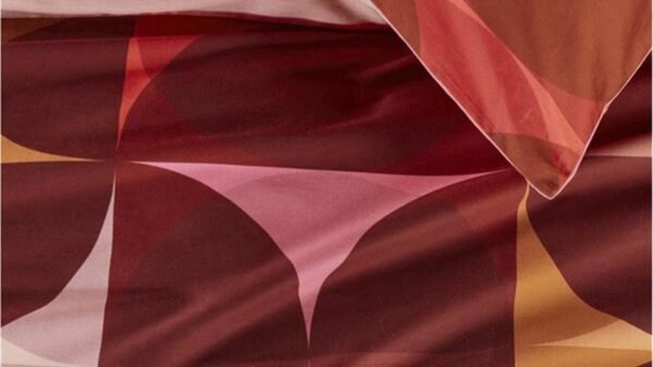 Beddinghouse Redwood dekbedovertrek - Rood - 240x200/220