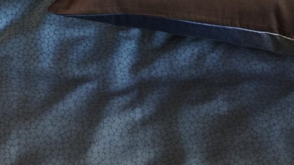 Beddinghouse Silence dekbedovertrek - Blauw - 240x200/220