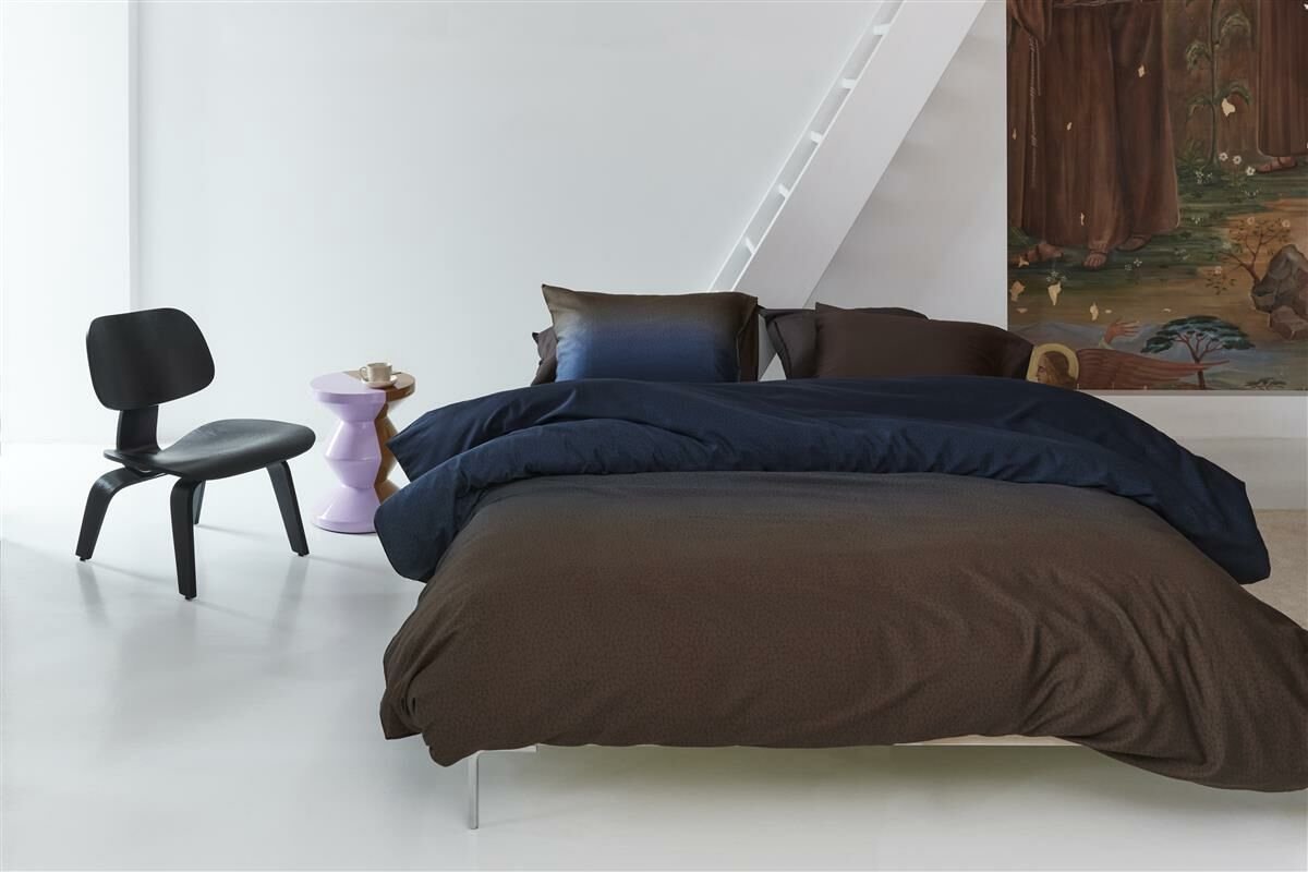 Beddinghouse Silence dekbedovertrek - Blauw - 240x200/220
